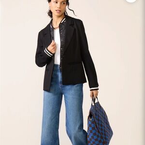 Evereve 2-in-1 Dawson Varsity Blazer Jacket